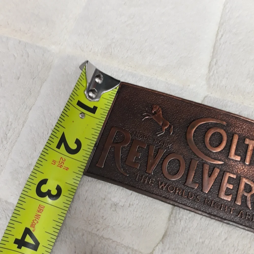1970s Colt Revolvers Belt Buckle
